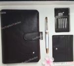Best Quality Mont Blanc Meisterstuck Notebook and Mini Pen Set
